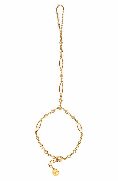 Cubic Zirconia Hand Chain
