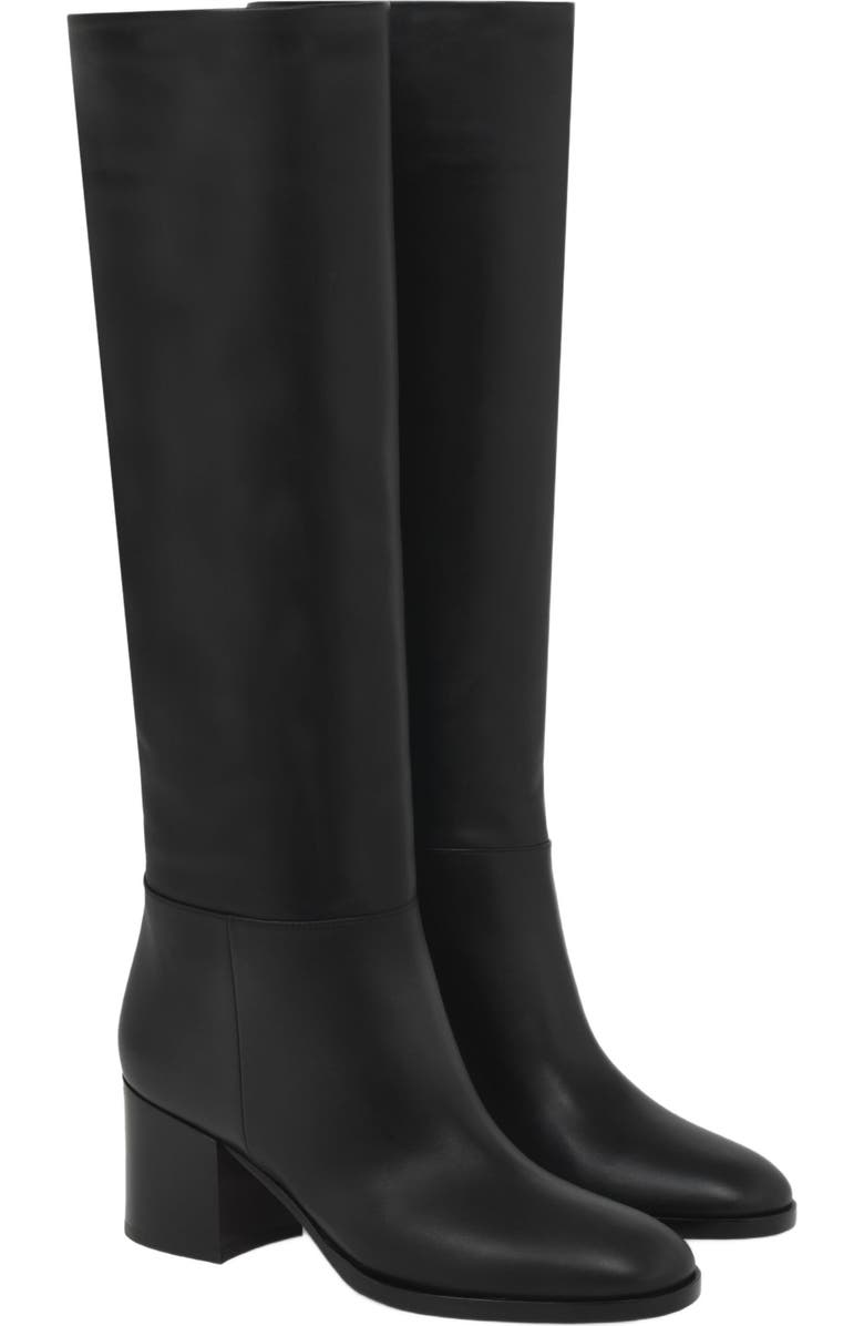 Gianvito Rossi Santiago 60 Boots, Alternate, color, Black