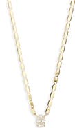LANA Solo Oval Diamond Malibu Necklace