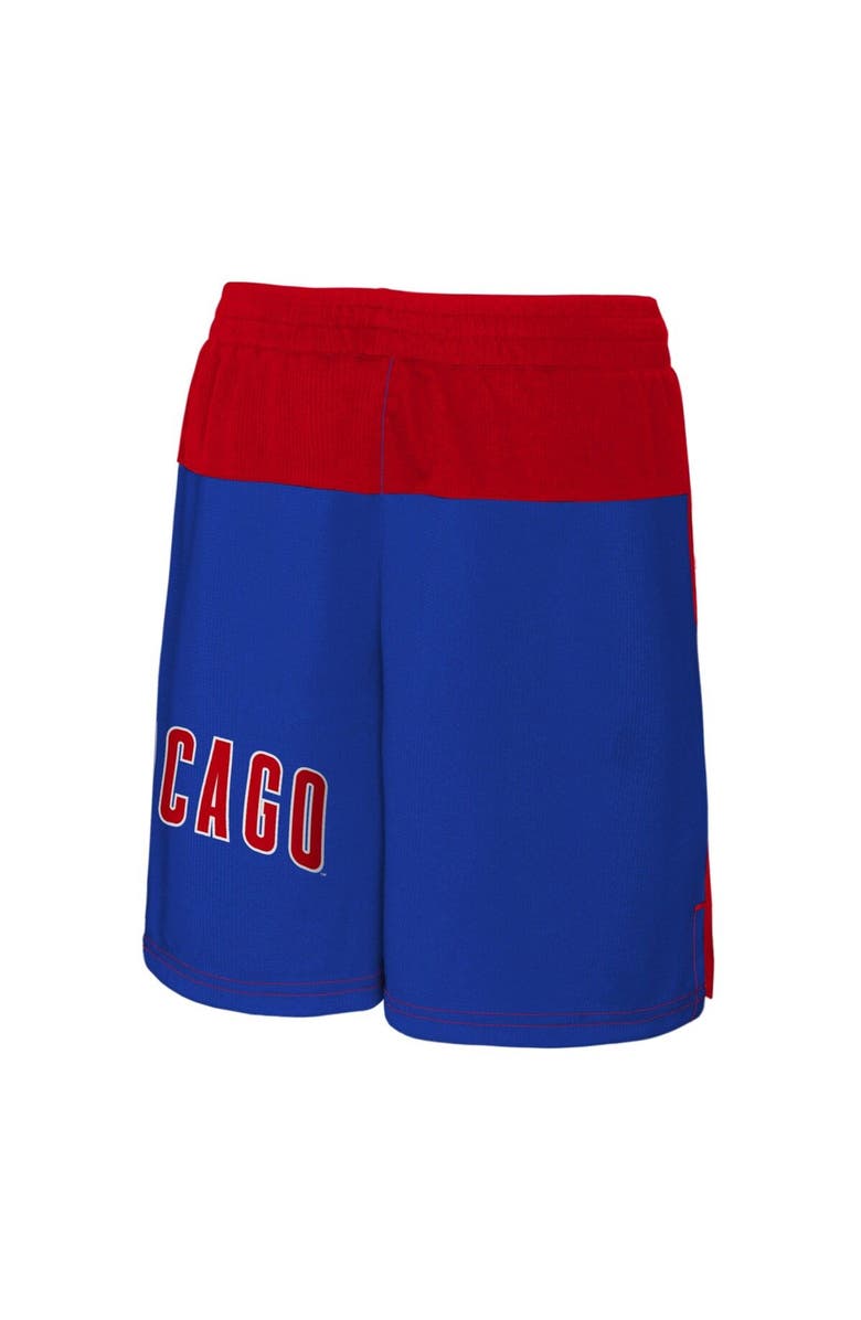 Outerstuff Youth Red Chicago Cubs 7th Inning Stretch Shorts, Alternate, color,
