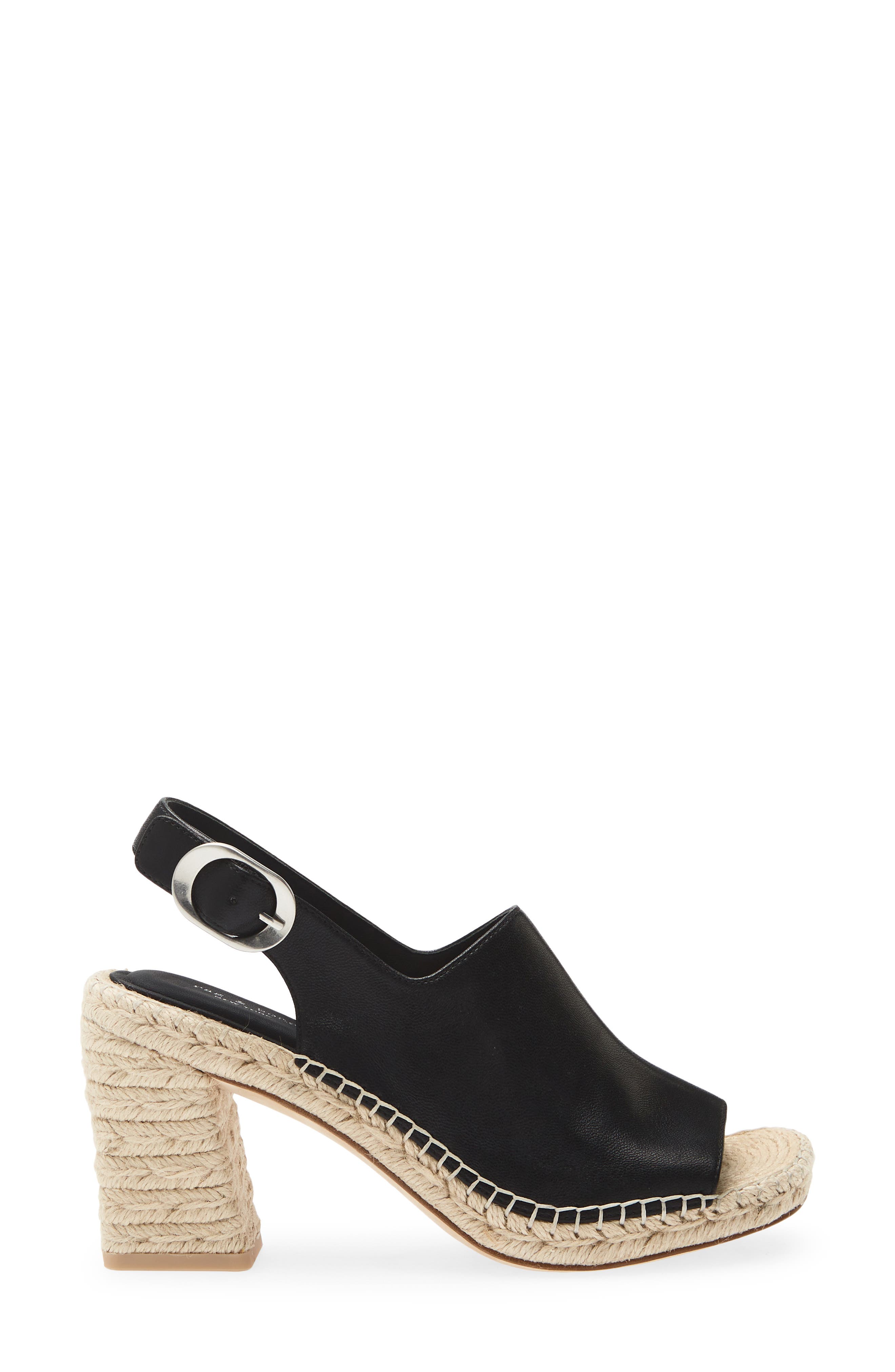 rag & bone Gigi Slingback Platform Espadrille Sandal, Alternate, color, 