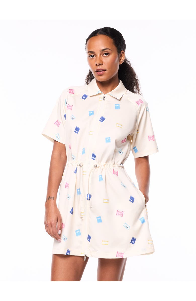 Sergio Tacchini Timbro Dress, Main, color, Gardenia