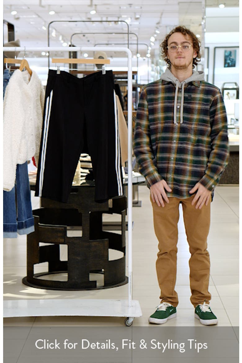 Genesis Crop Wide Leg Side Stripe Pants video