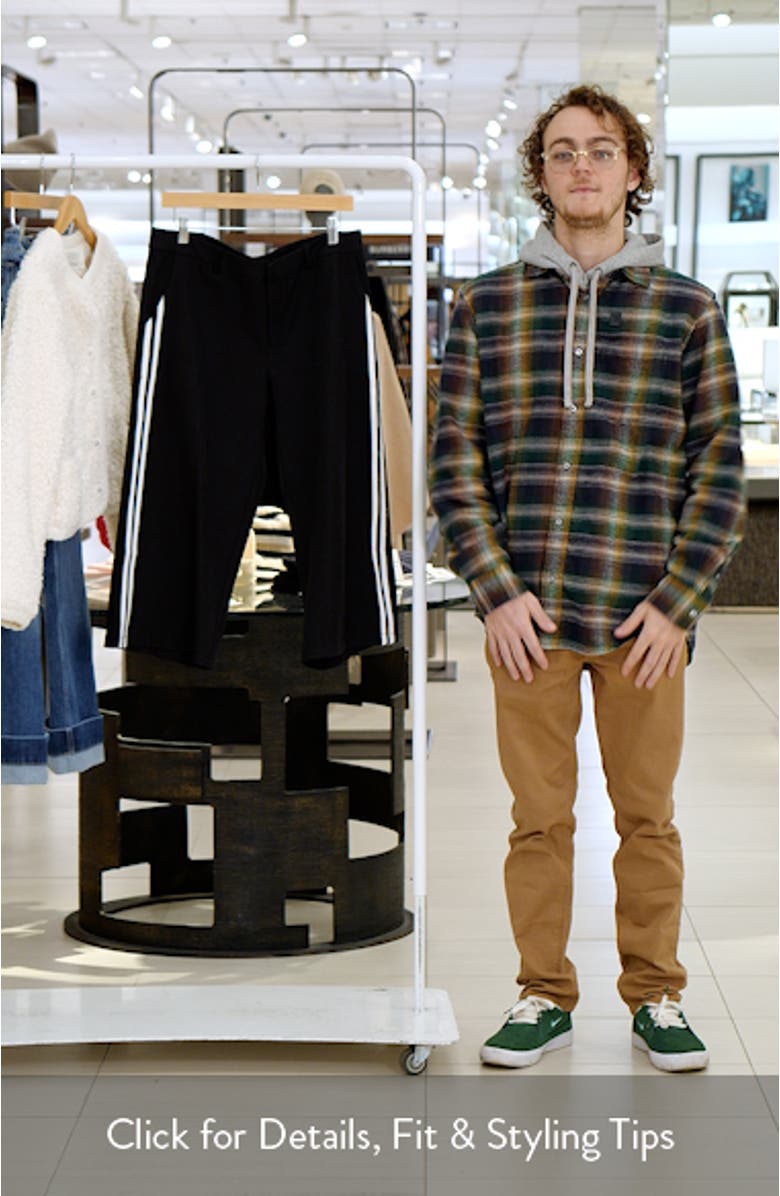 Genesis Crop Wide Leg Side Stripe Pants, sales video thumbnail