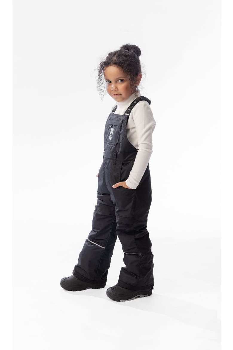 Play Adjustable Suspenders & Knees Overall Snow Bib, Alternate, color, Noir