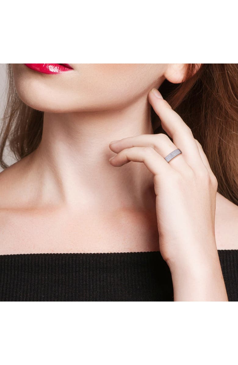 Julianna B. Diamond Pave Anniversary Band Ring, Alternate, color, Sterling Silver