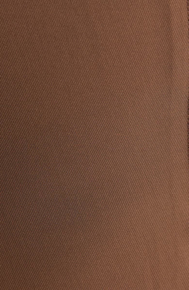 Tahari ASL Brushed Woven Straight Leg Pants, Alternate, color, Putty