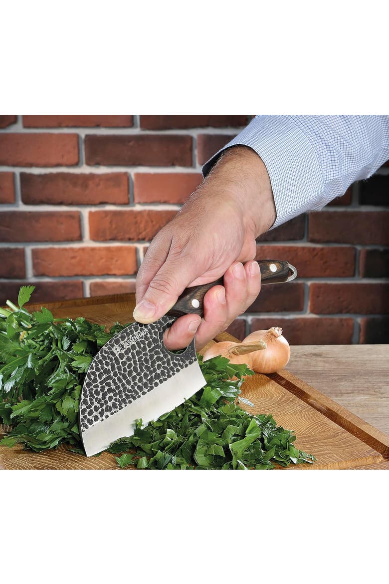Keeper 9.8-Inch Chef's Knife with Pakkawood Handle, Alternate, color, Silver