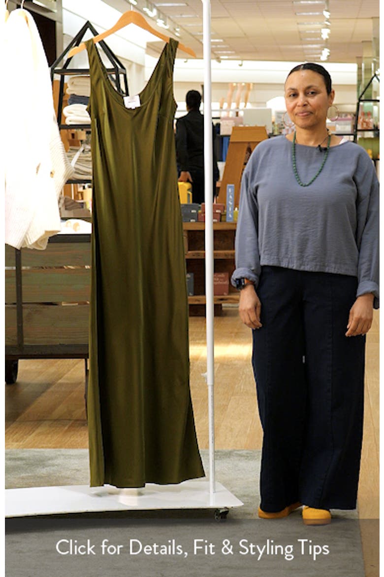 Pamela Silk Maxi Dress video