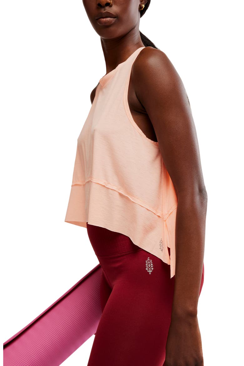 FP Movement Tempo Tank Top, Alternate, color, PASTEL PEACH