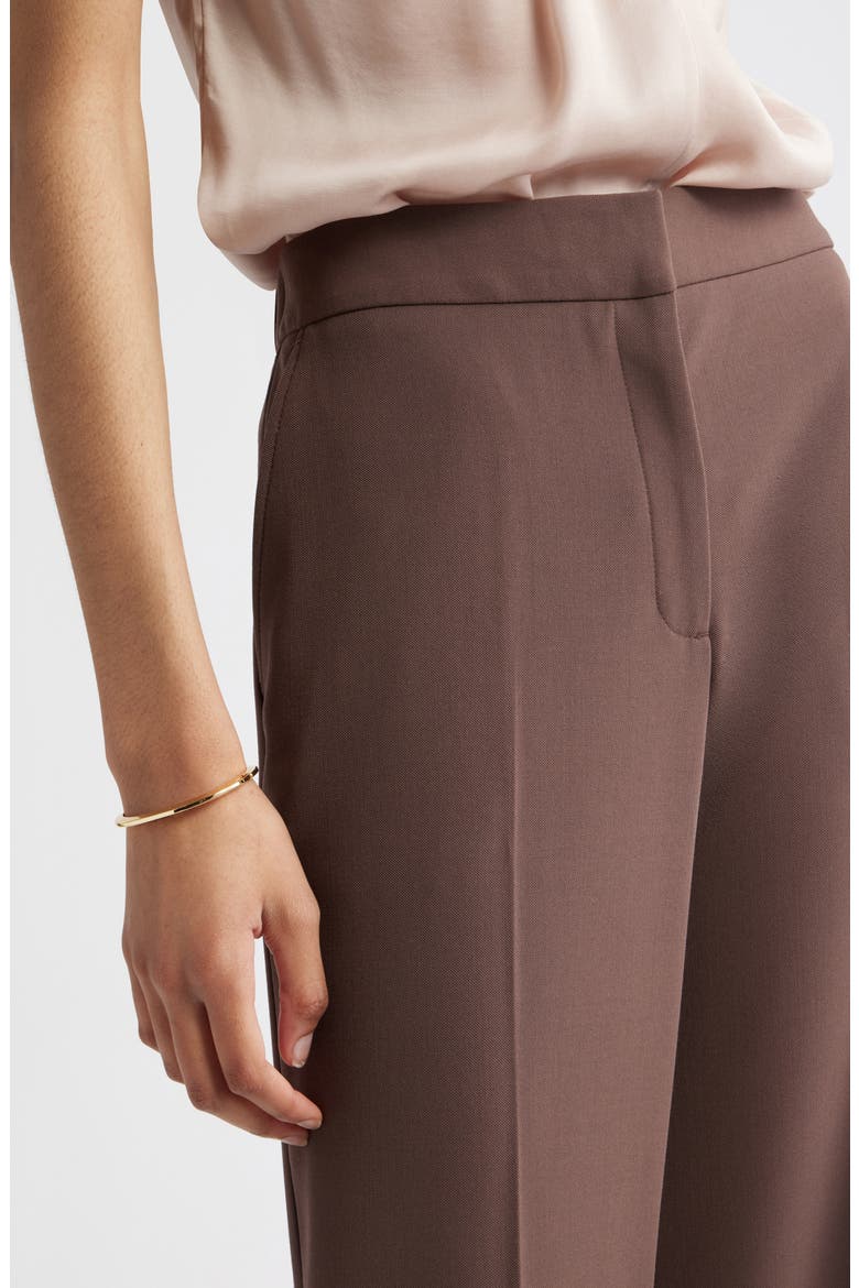 The Lennox Wide Leg Trousers, Alternate, color, BROWN SWEET