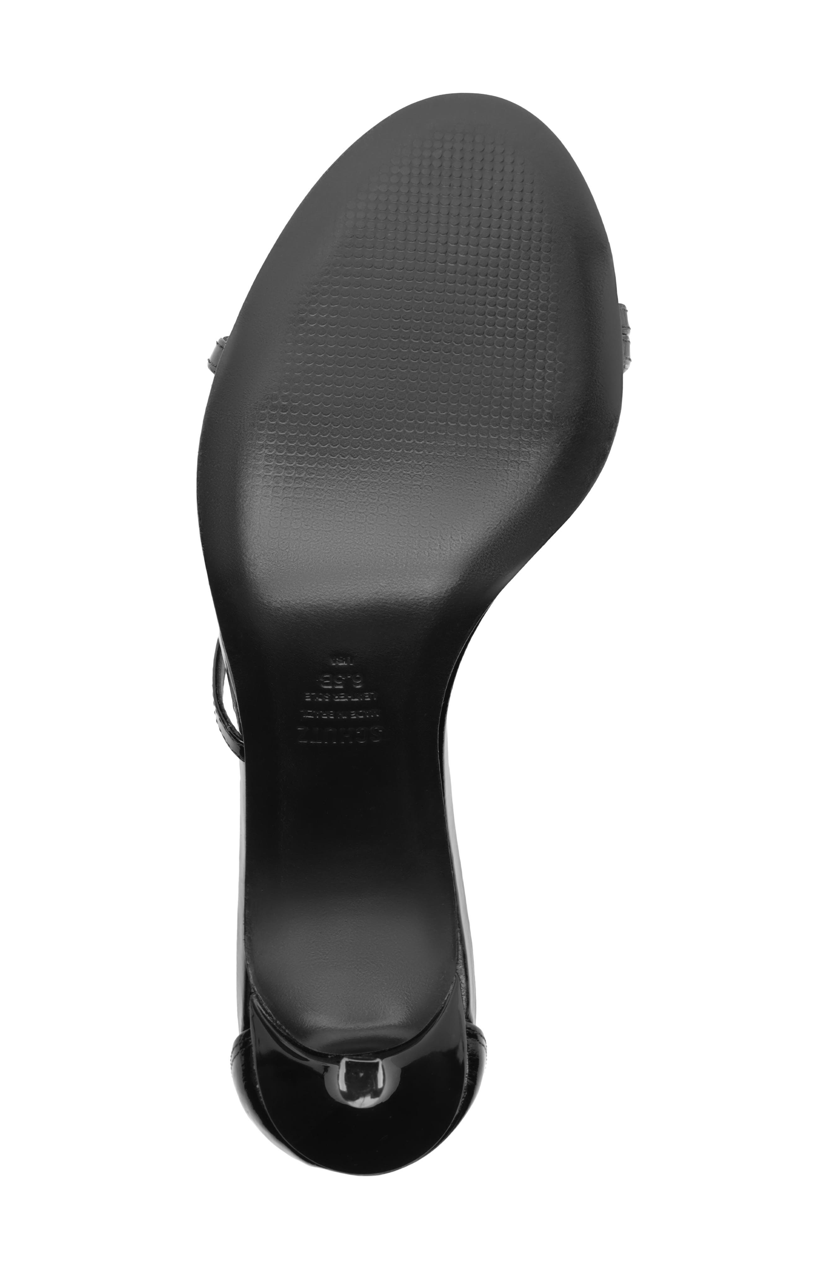 Tessa Leather Sandal, Alternate, color, BLACK