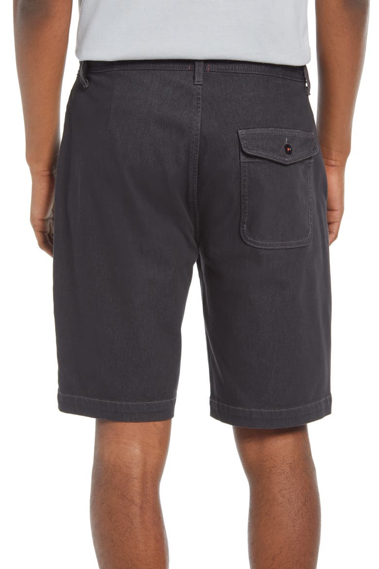 The Clip Denit® Denim Shorts, Alternate, color, GREY