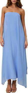 Solid & Striped The Indira Strapless Maxi Dress