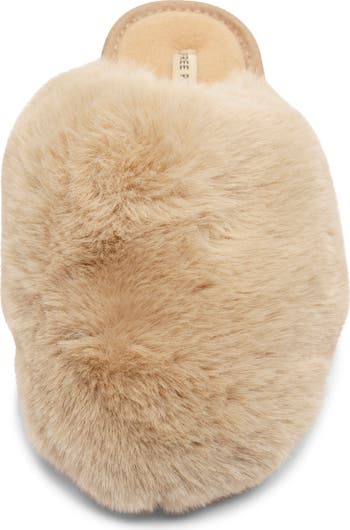 Snowball Faux Fur Slipper
