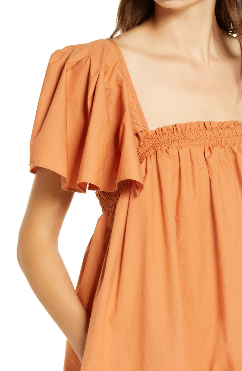 Free People free-est Imogene Babydoll Minidress, Alternate, color,