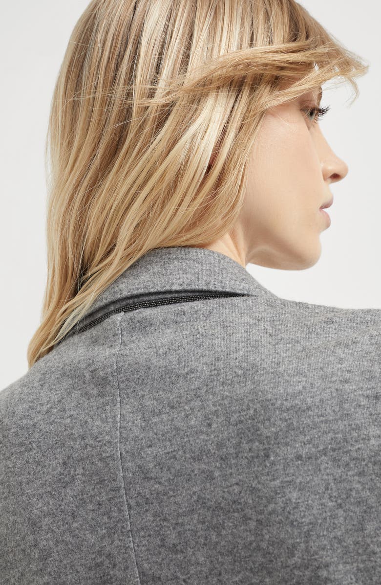 Brunello Cucinelli Deconstructed blazer, Alternate, color, Grey