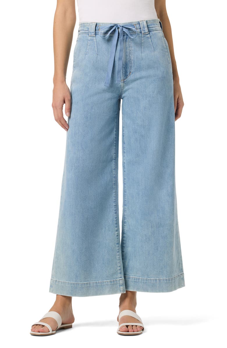 Joe's Tie Front Wide Leg Jeans, Main, color, Eleanor