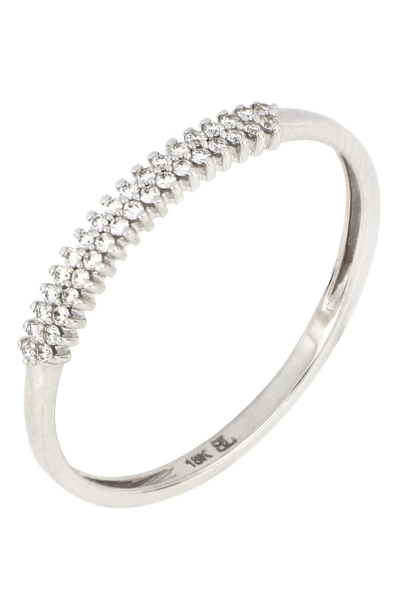 Bony Levy 18K White Gold Diamond Rita Diamond Ring - 0.08 ctw, Main, color, 