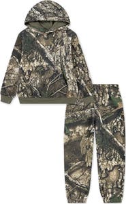 Jordan Kids' x Realtree MJ MVP Fleece Hoodie & Joggers Set