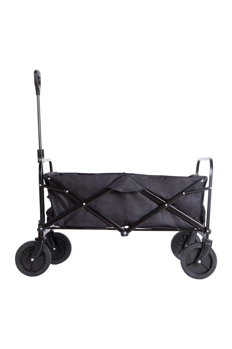 Folding Equipment Wagon, Alternate, color, Black