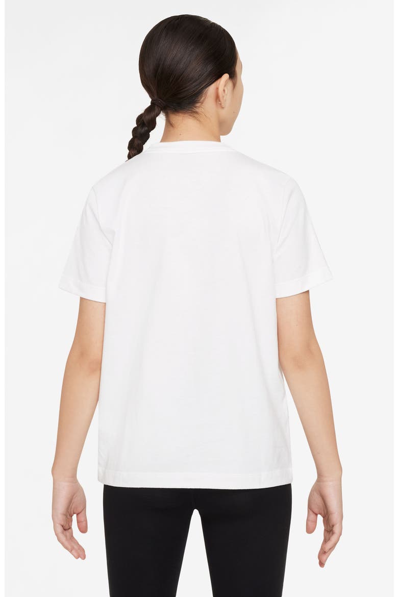 Kids' Sportswear Graphic T-Shirt, Alternate, color, 100 WHITE