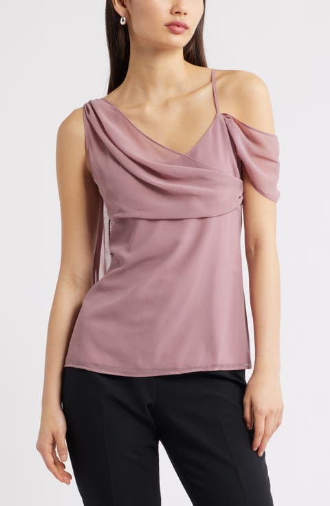 Drape Scarf Top