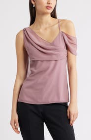 Open Edit Drape Scarf Top