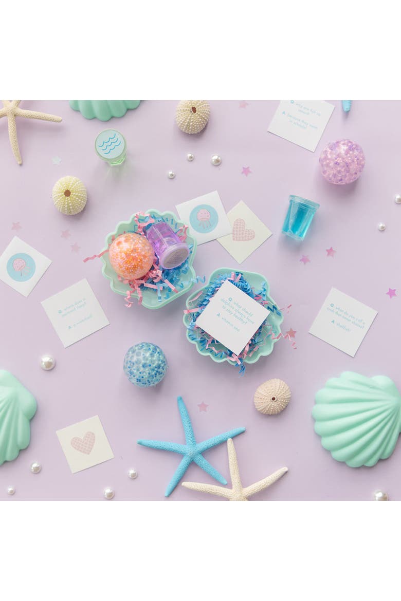Mermaid Seashell Party Favor Kit, Alternate, color, Assorted Pre-Pack