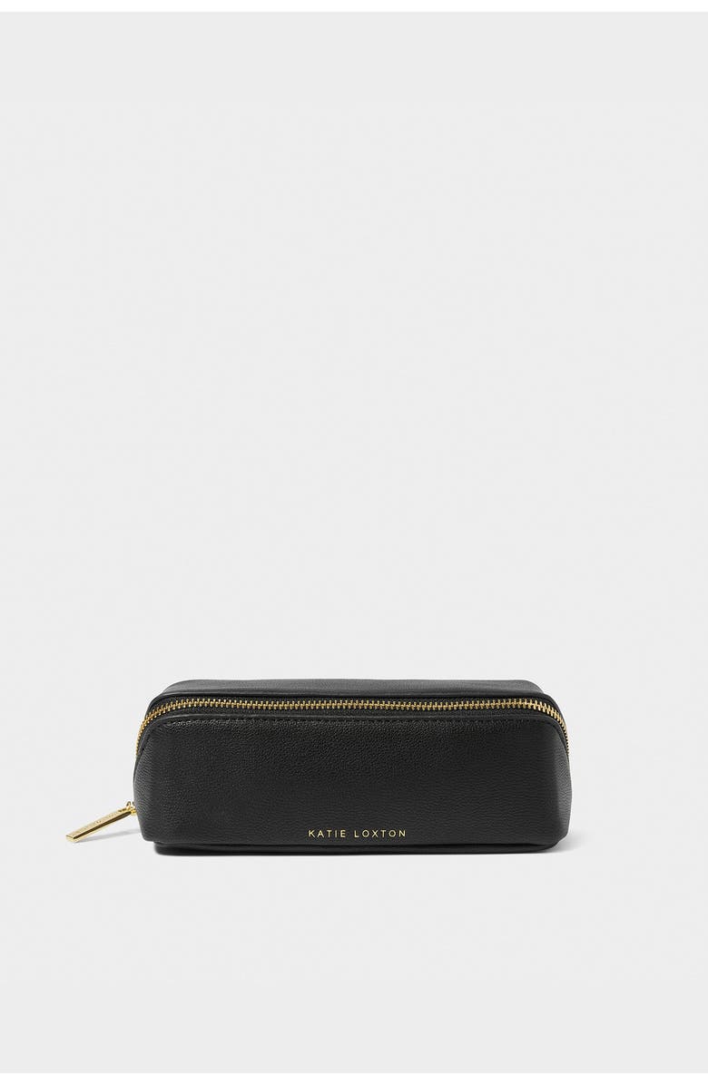 Katie Loxton Small Make Up and Toiletry Bag, Alternate, color, Black