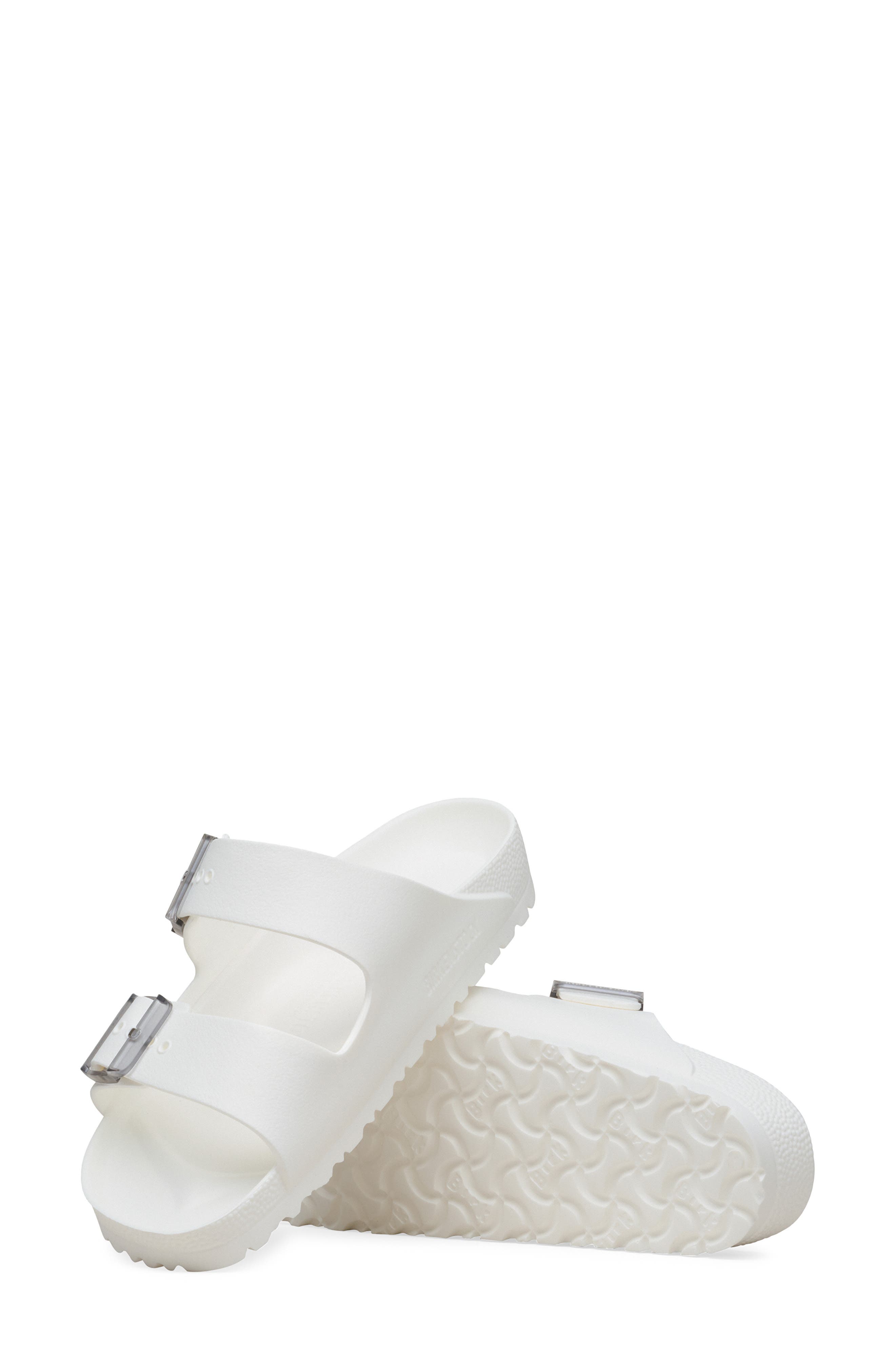 Birkenstock Arizona Stealth Buckle EVA Slide Sandal, Alternate, color, White