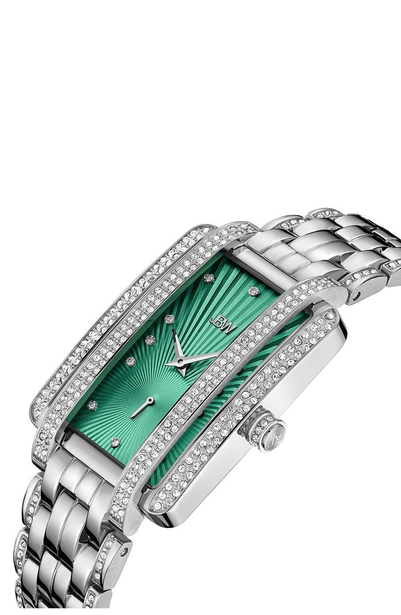 JBW Women's Mink Stainless Steel Diamond Watch, 28mm - 0.12 ctw, Alternate, color, Silver