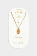 Katie Loxton 'Cancer' Waterproof Gold Zodiac Necklace