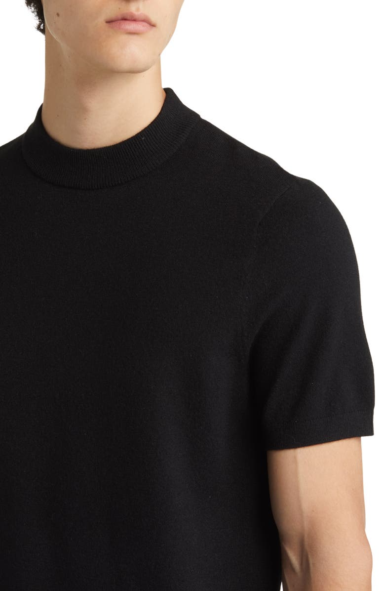 Open Edit Short Sleeve Sweater, Alternate, color, 