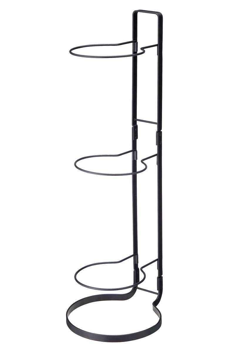 Yamazaki Sports Ball Stand, Main, color, Black