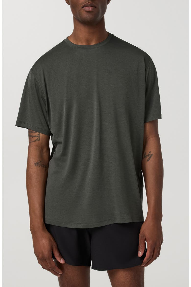 Terrain Performance T-Shirt, Main, color, RIVER ROCK