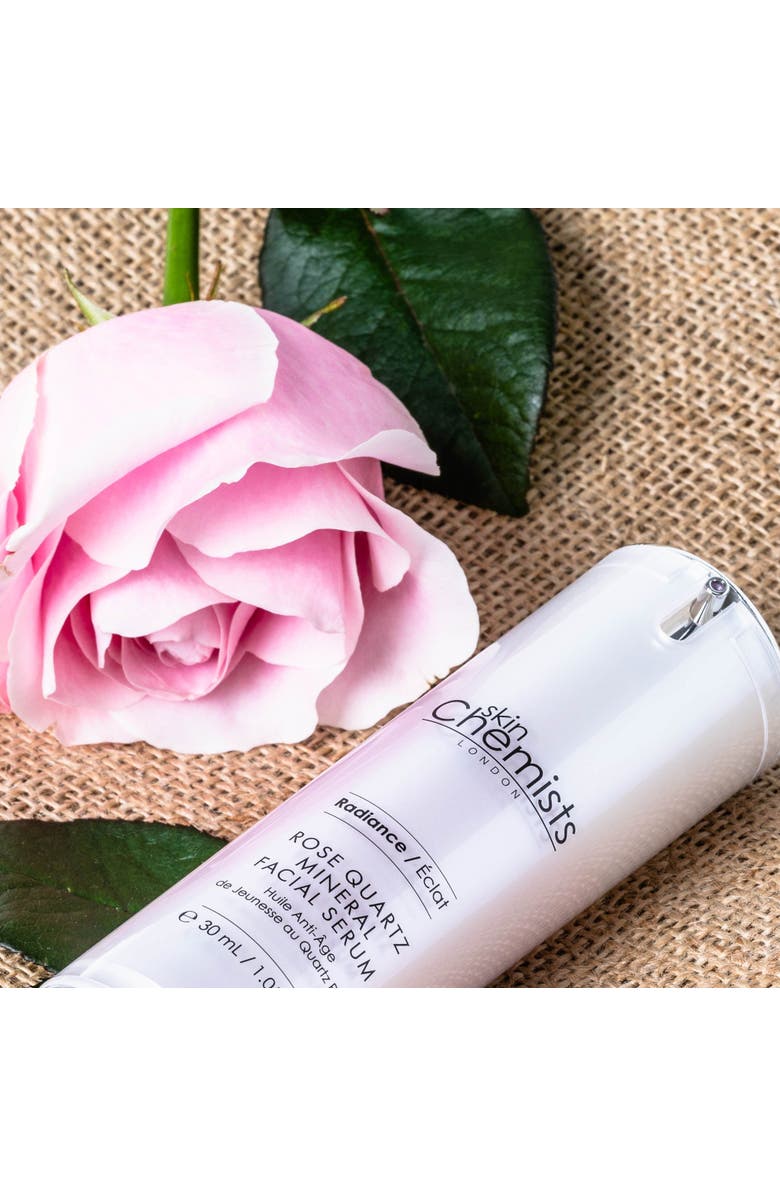 SKINCHEMISTS Rose Quartz Mineral Facial Serum 30ml x 3 Trio Set, Alternate, color, White