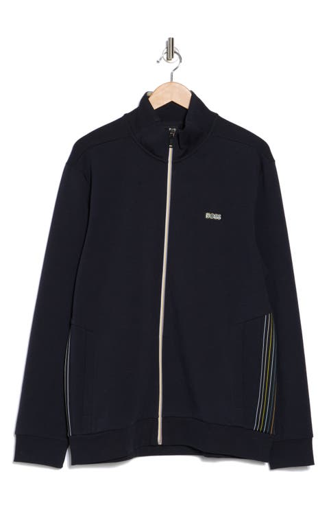 Skaz Stretch Cotton Blend Track Jacket