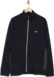 BOSS Skaz Stretch Cotton Blend Track Jacket