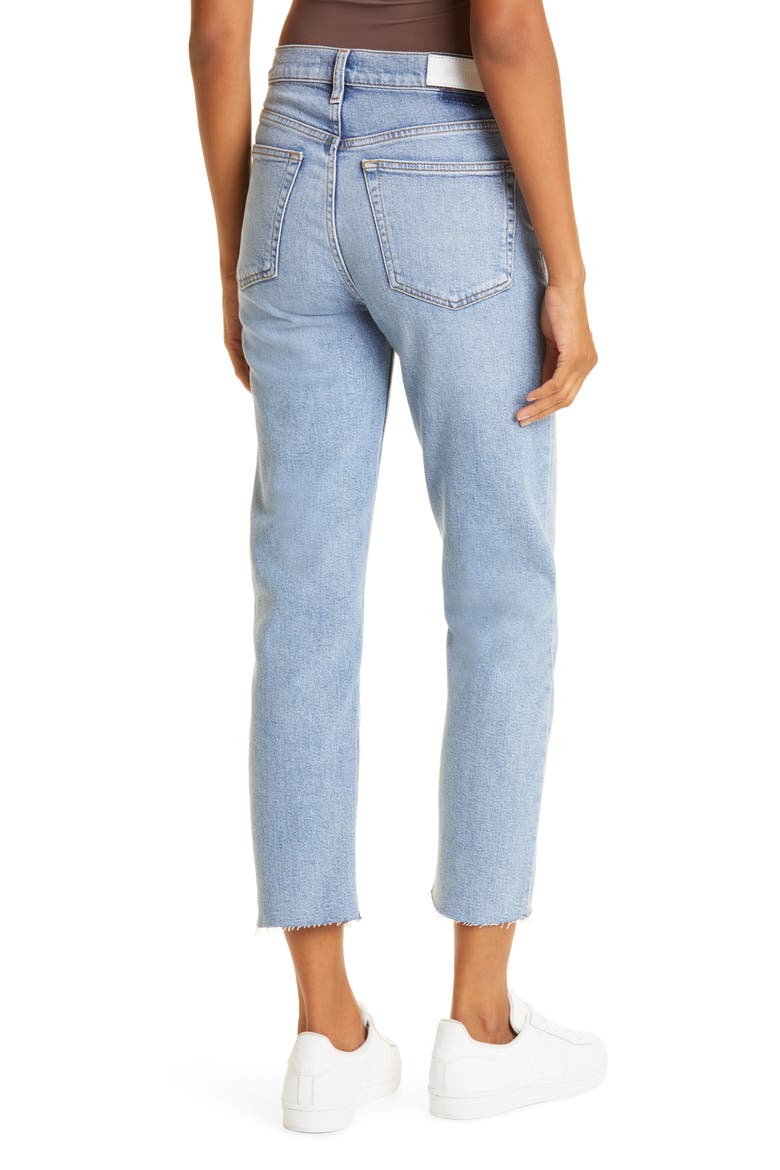 Originals High Waist Stovepipe Jeans, Alternate, color, MID 90S