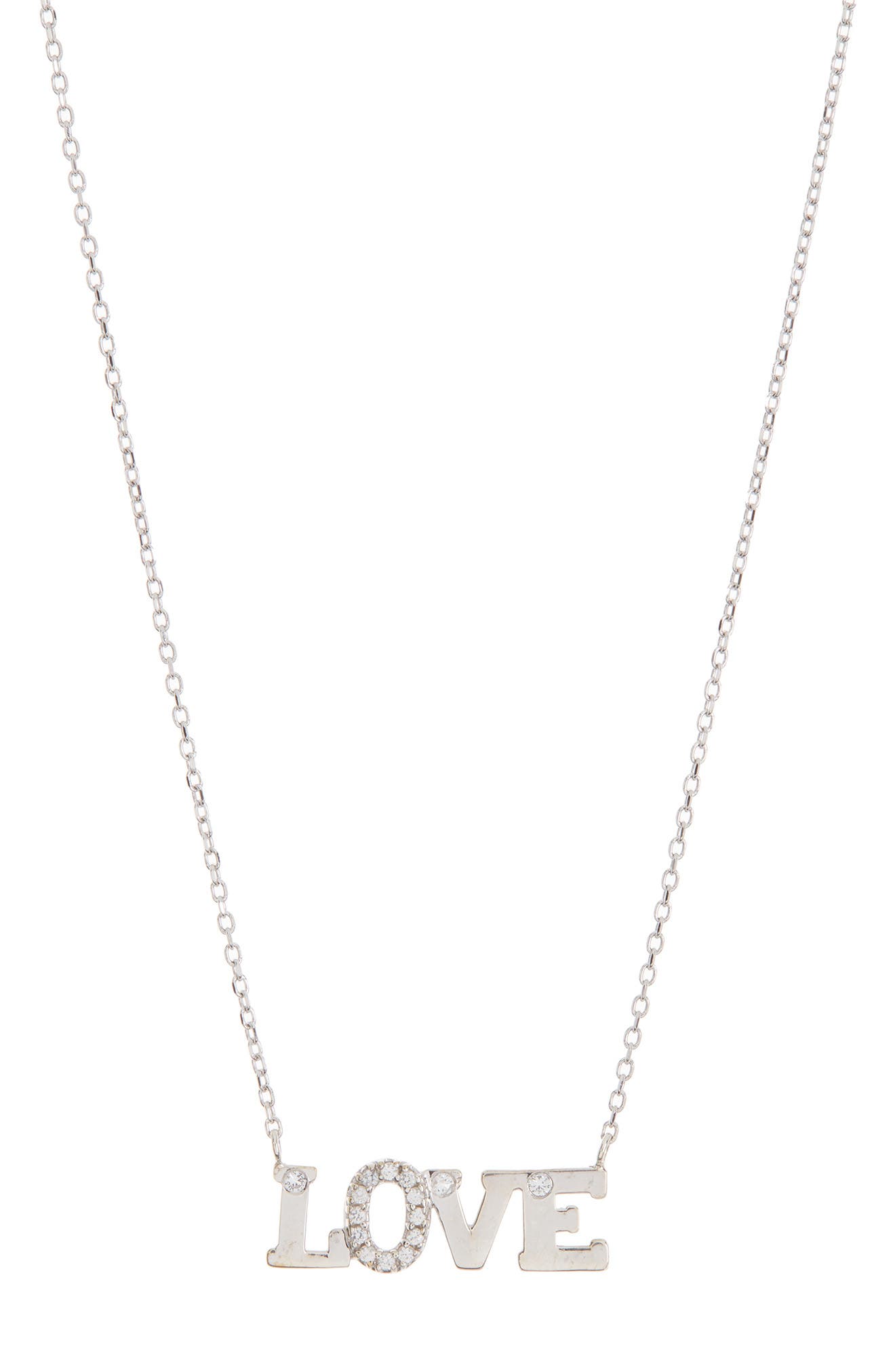 Anzie Typewriter Love Necklace