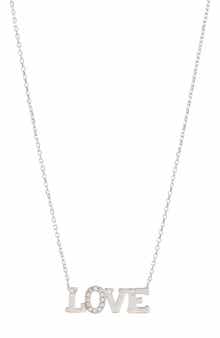 Anzie Typewriter Love Necklace