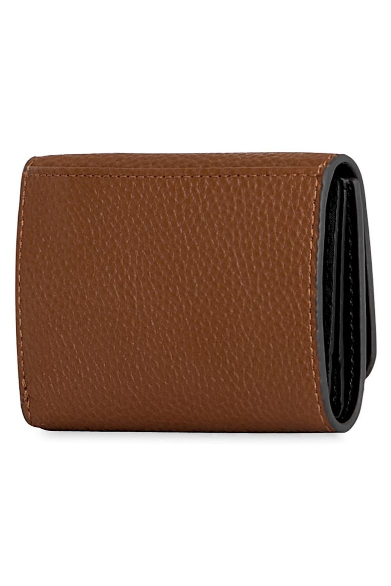 Insider Compact Leather Trifold Wallet, Alternate, color, TAWNY