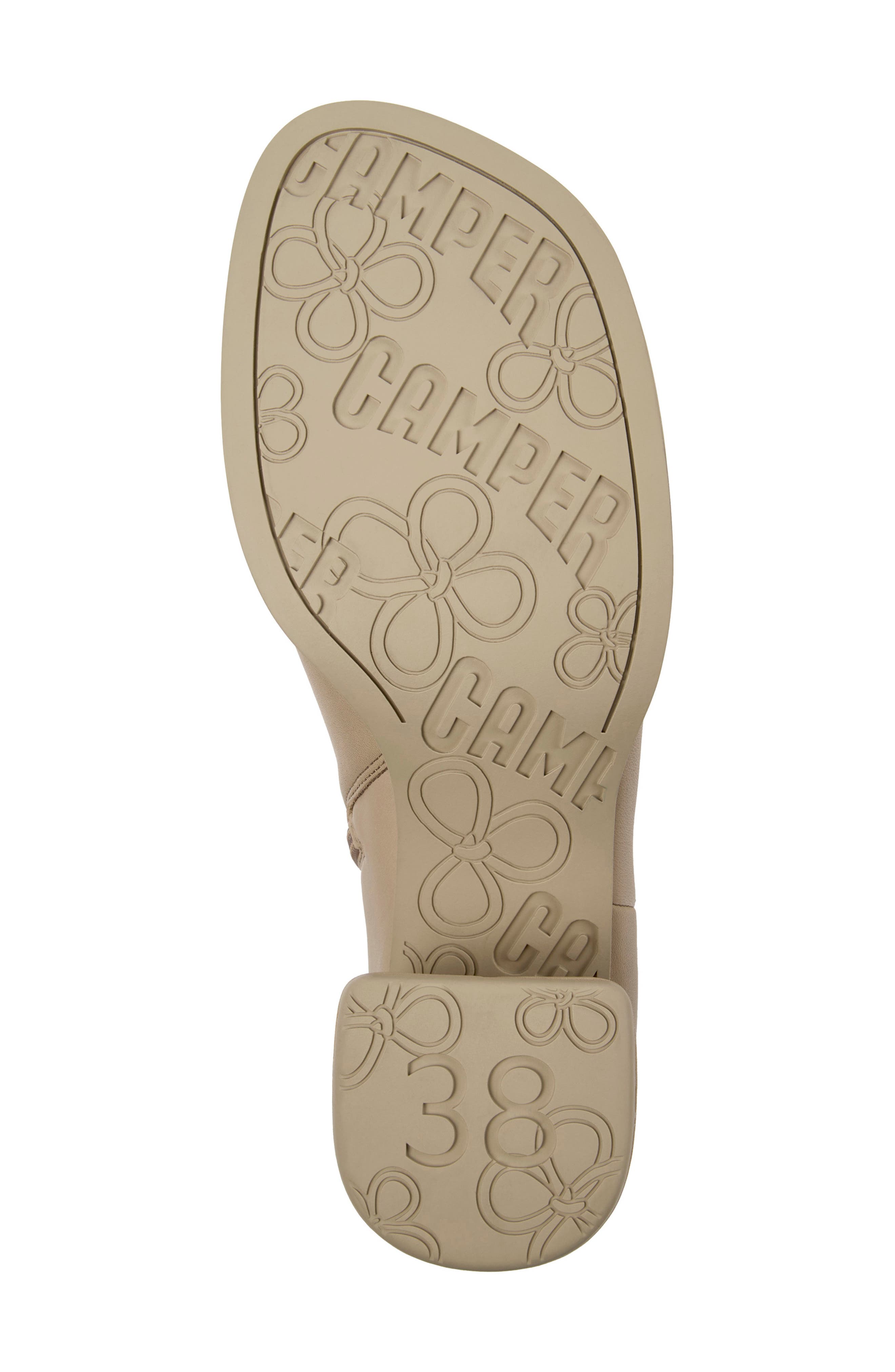 Kora Leather Bootie, Alternate, color, LIGHT BEIGE