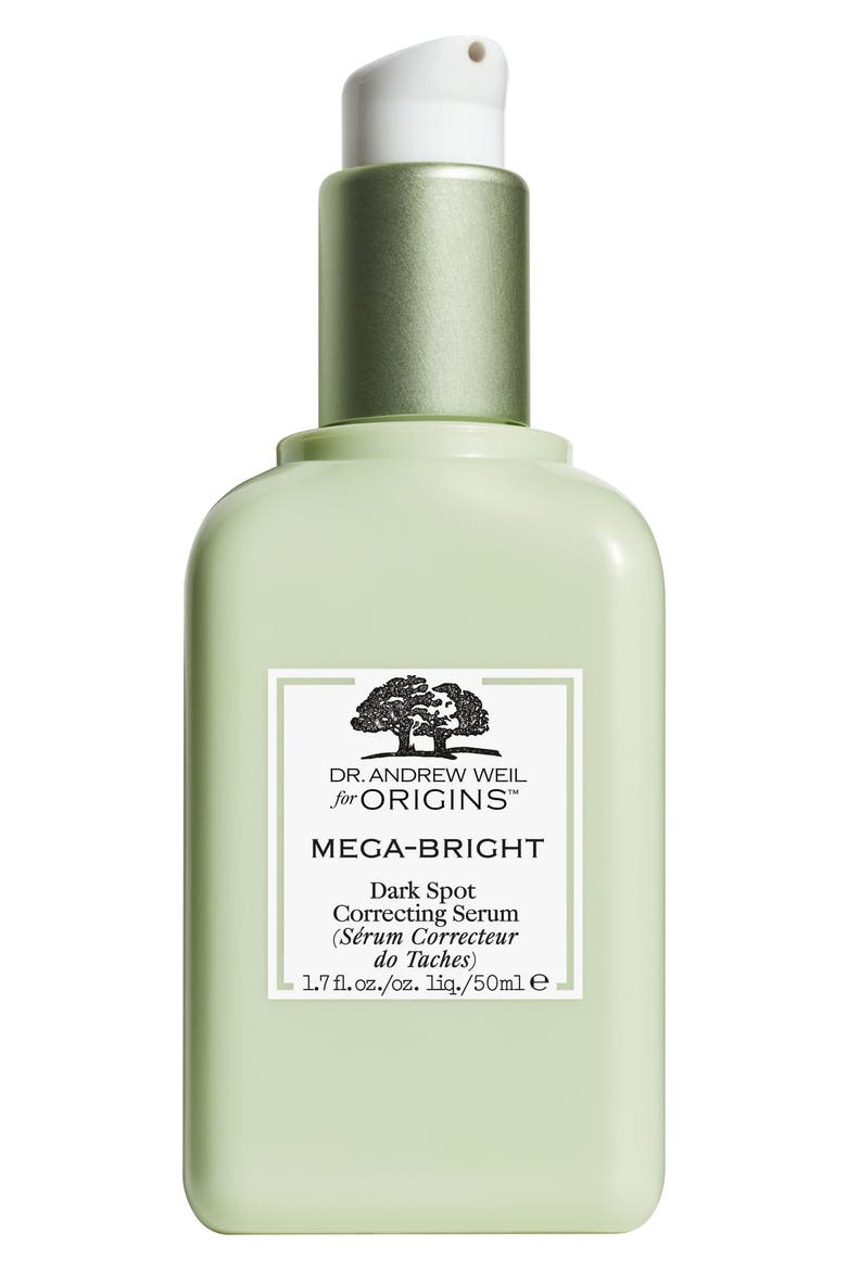 Dr. Andrew Weil for Origins™ Mega-Bright Dark Spot Correcting Serum, Main, color, NO COLOR