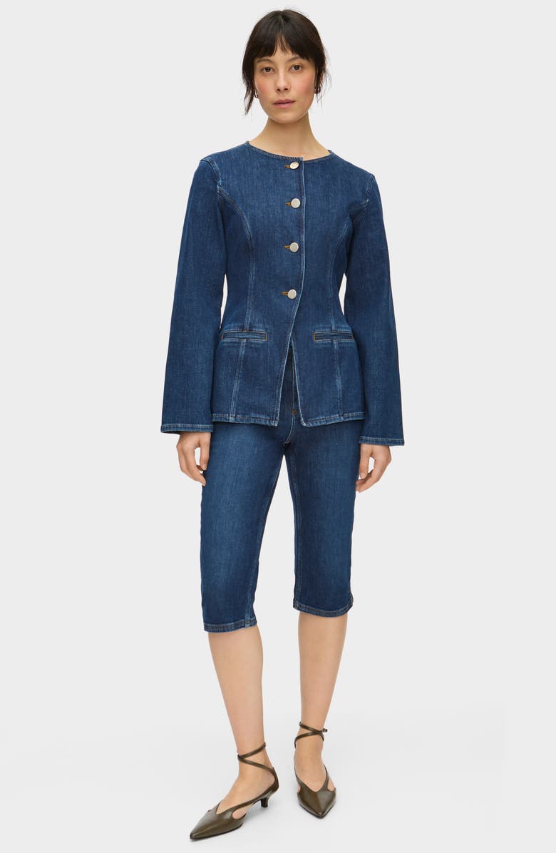 ALIGNE Gracey Pedal Pusher Jeans, Alternate, color, Ocean Blue