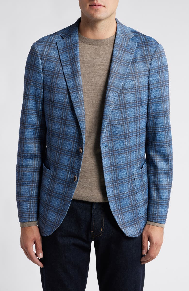 johnnie-O Plaid Sport Coat, Main, color, 