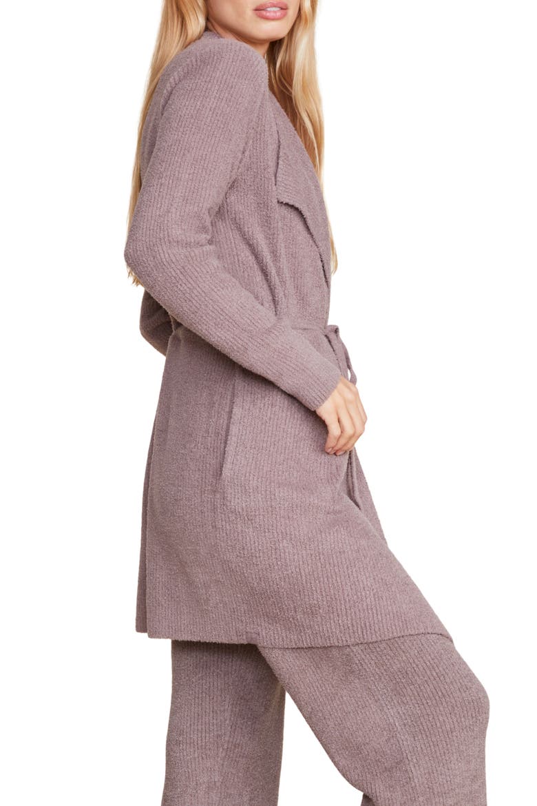 CozyChic™ Lite® Tie Waist Cardigan, Alternate, color, DRIFTWOOD