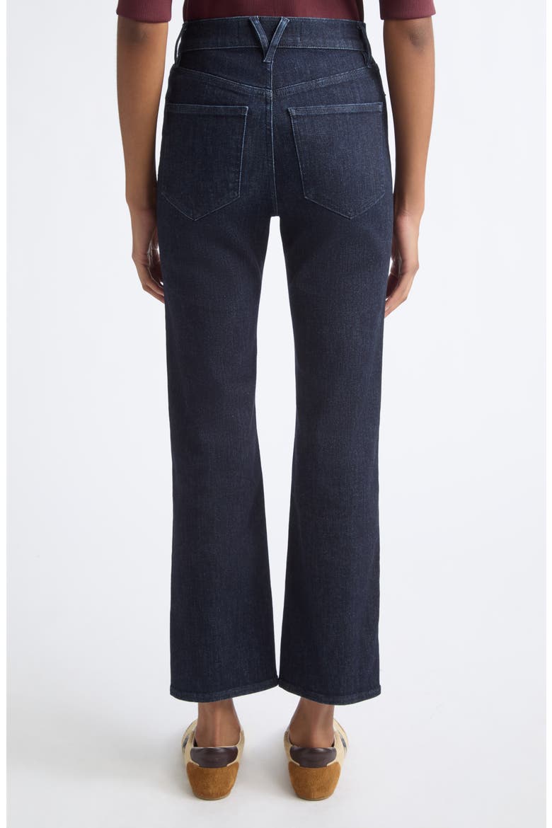 Milla High Waist Slim Straight Leg Jeans, Alternate, color, INDIGO RINSE
