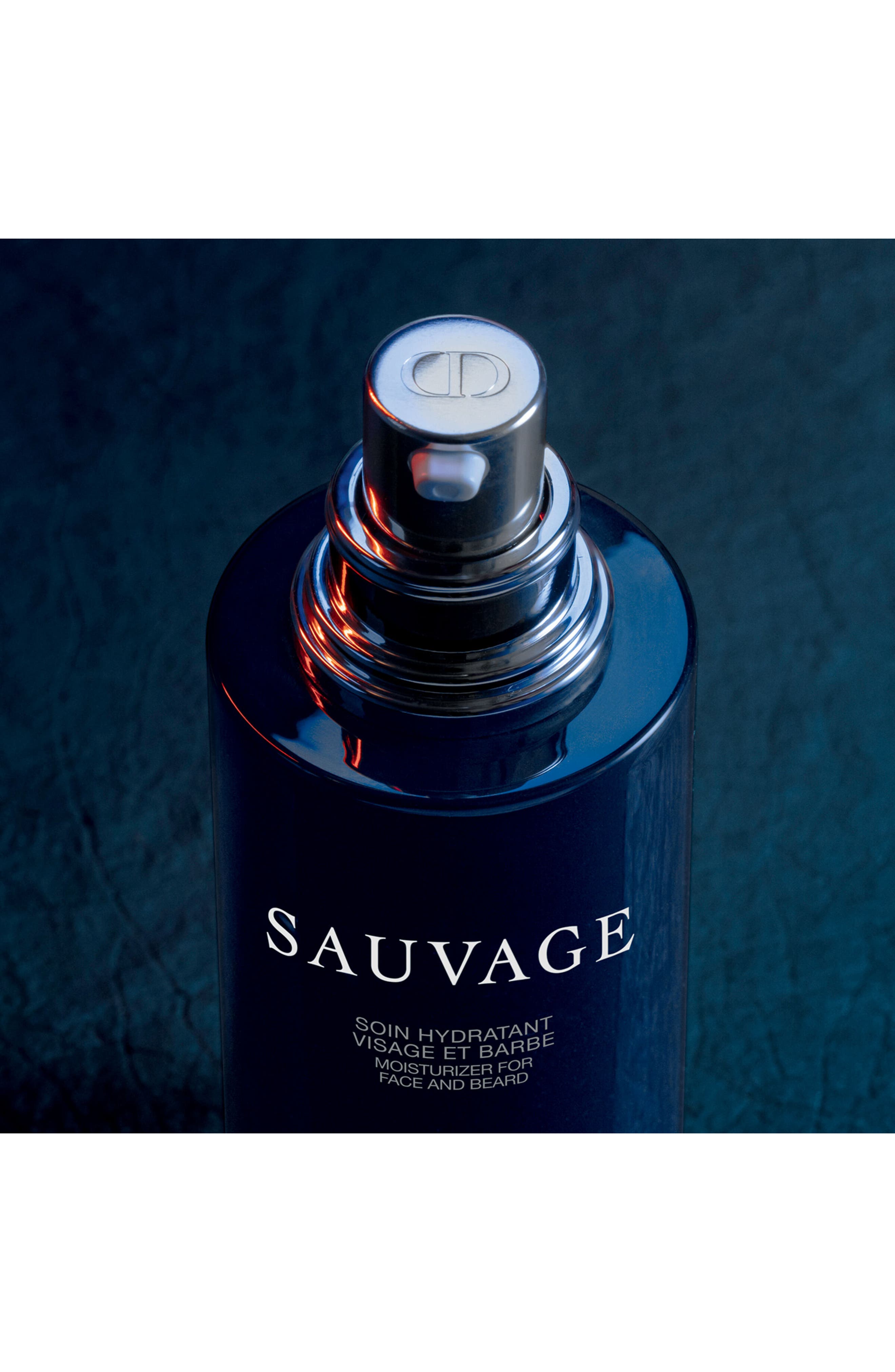 DIOR Sauvage Face & Beard Moisturizer (Men) | Nordstrom